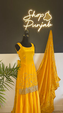 The Mango Delight Garara Suit