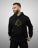 Shop Punjab Essential Black Hoodie with Punjab logo for Men's