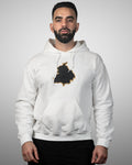 Shop Punjab Essential White Hoodie with Punjab logo for Men's