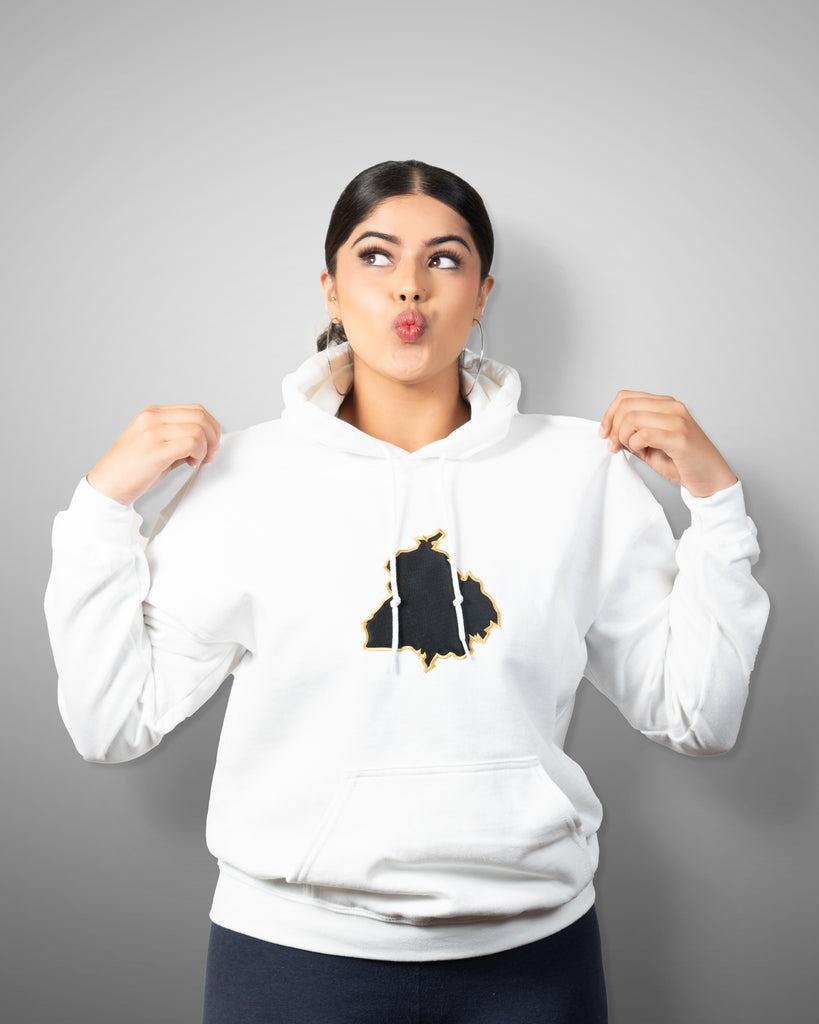 White hoodie deals for girl